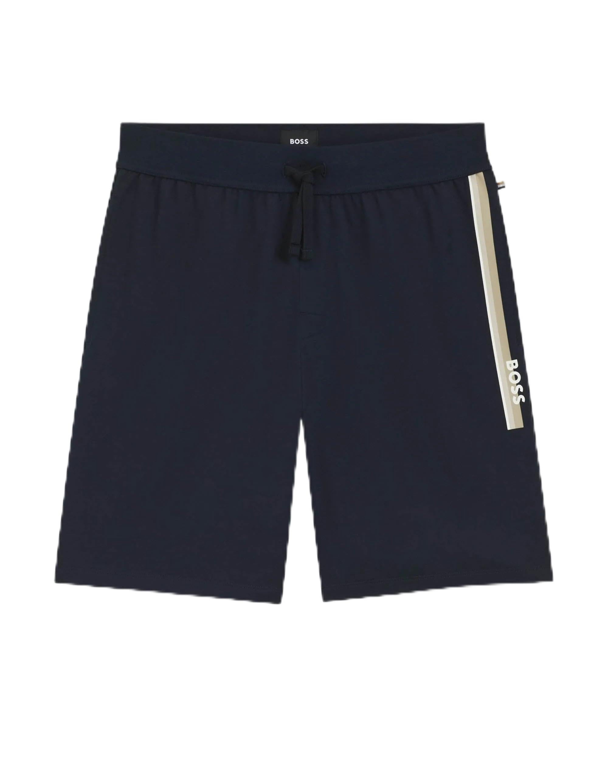 BOSS Men's Loungewear Shorts, Dark Blue 405., L