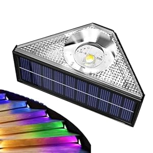 Generisch Wasserdichte Solar Stufenleuchten mit 10 Farben