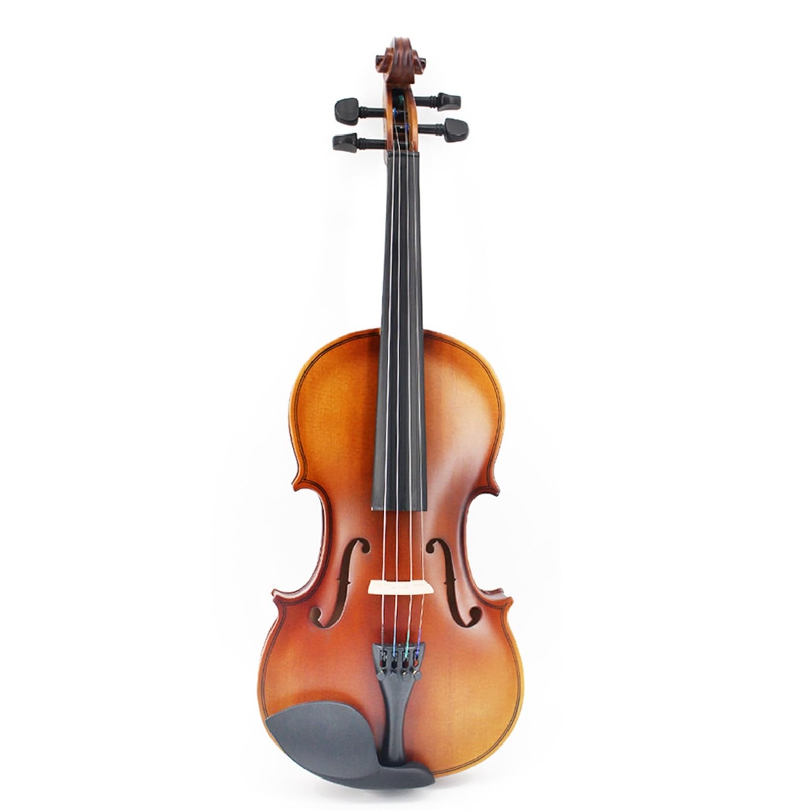 Violino Da Pratica Per Principianti Lucido In Legno Massello Fatto A Mano Popolare Rosa(1/4)