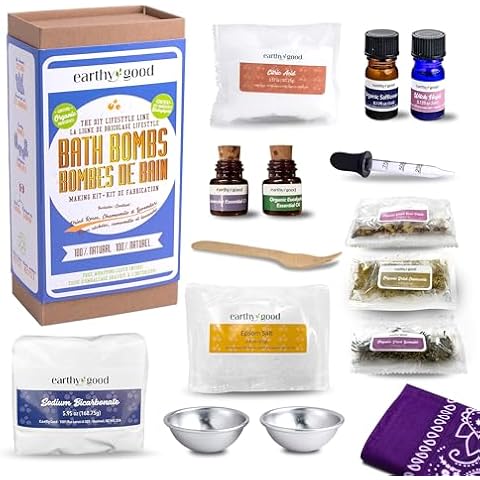 Kiss Naturals Earthy Good DIY Bath Bomb Kit Cover