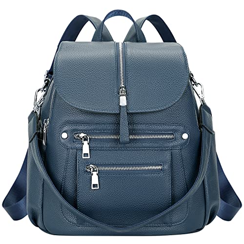 WITZMAN ALTOSY Sac à Dos en Cuir Véritable Pour Femme Grand Sac à Main Décontracté à la Mode...