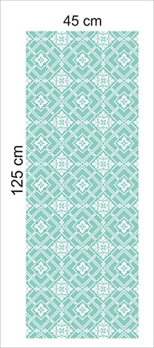 Image of CABANA HOMES Wall Stickers Geometrical DIY Wallpaper for Decals (45 x 125 cm, 2 Rolls) (12 sq. ft) Decorative Self Adhesive Bedroom, Living Room, Office, Green