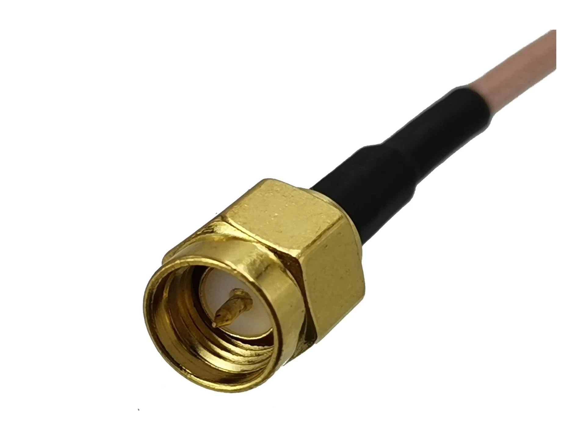 10 Pezzi RG316 BNC Femmina A SMA Maschio Connettore Coassiale A Spirale