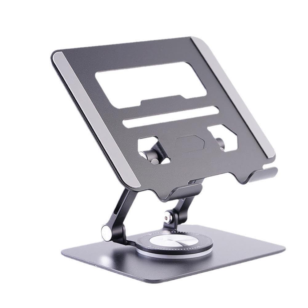 360° Rotating Aluminium Tablet Stand (up to 12.9") at ₹399 – Amazon
