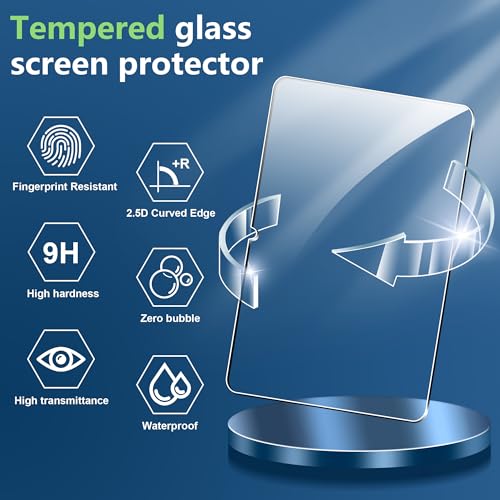 Image of for Redmi Pad SE 2 (2026) 9.7 inch Screen Protector,9H Hardness, Anti-Scratch, Tempered Glass flim, Case Friendly, Anti-Scratch,(2PACK)
