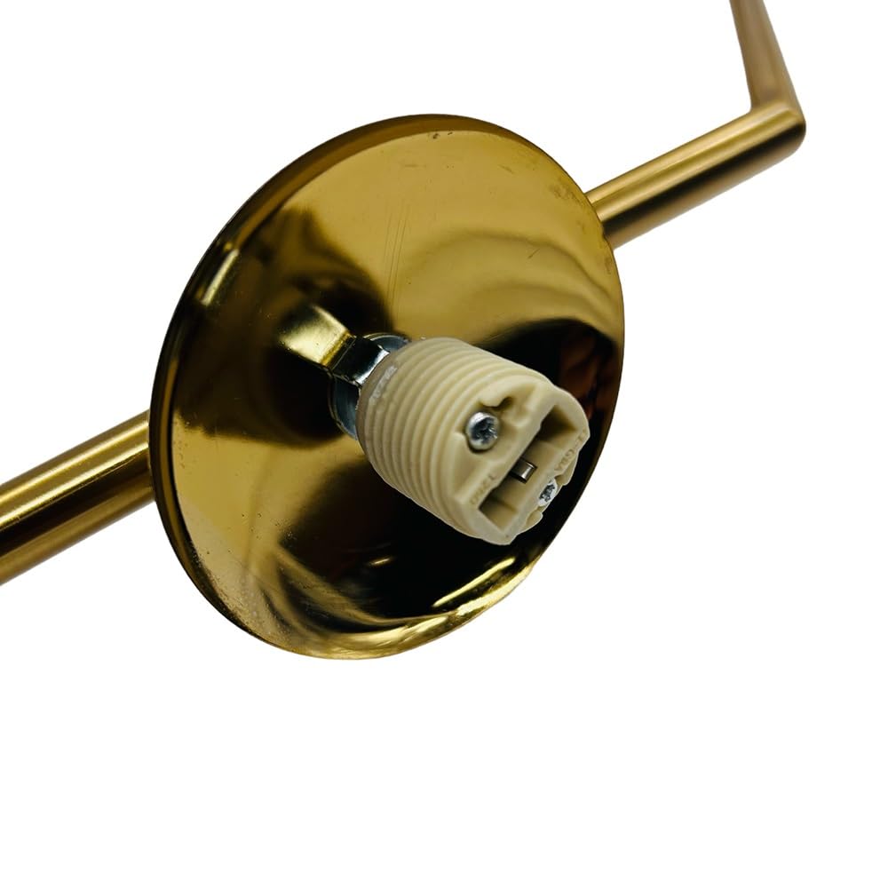 Partenopea® Lampadario a sospensione lampada moderna da soffitto con corpo in metallo color bronzo e sfera in vetro attacco per lampadina G9 (lampadina esclusa, Sfera 20 cm)