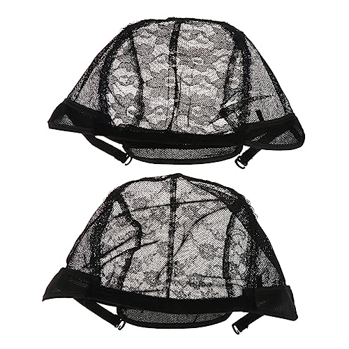 Didiseaon 4pcs u Shape Wig Hair Nets Delicate Wig Caps Hairpiece Elasticity Lace Nets