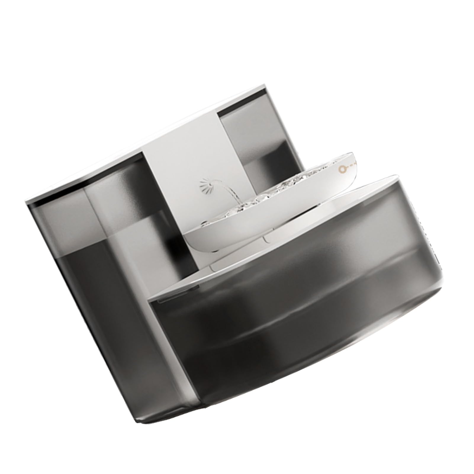 Fuente de Agua para Gatos lvifloae con Control de Temperatura (White)