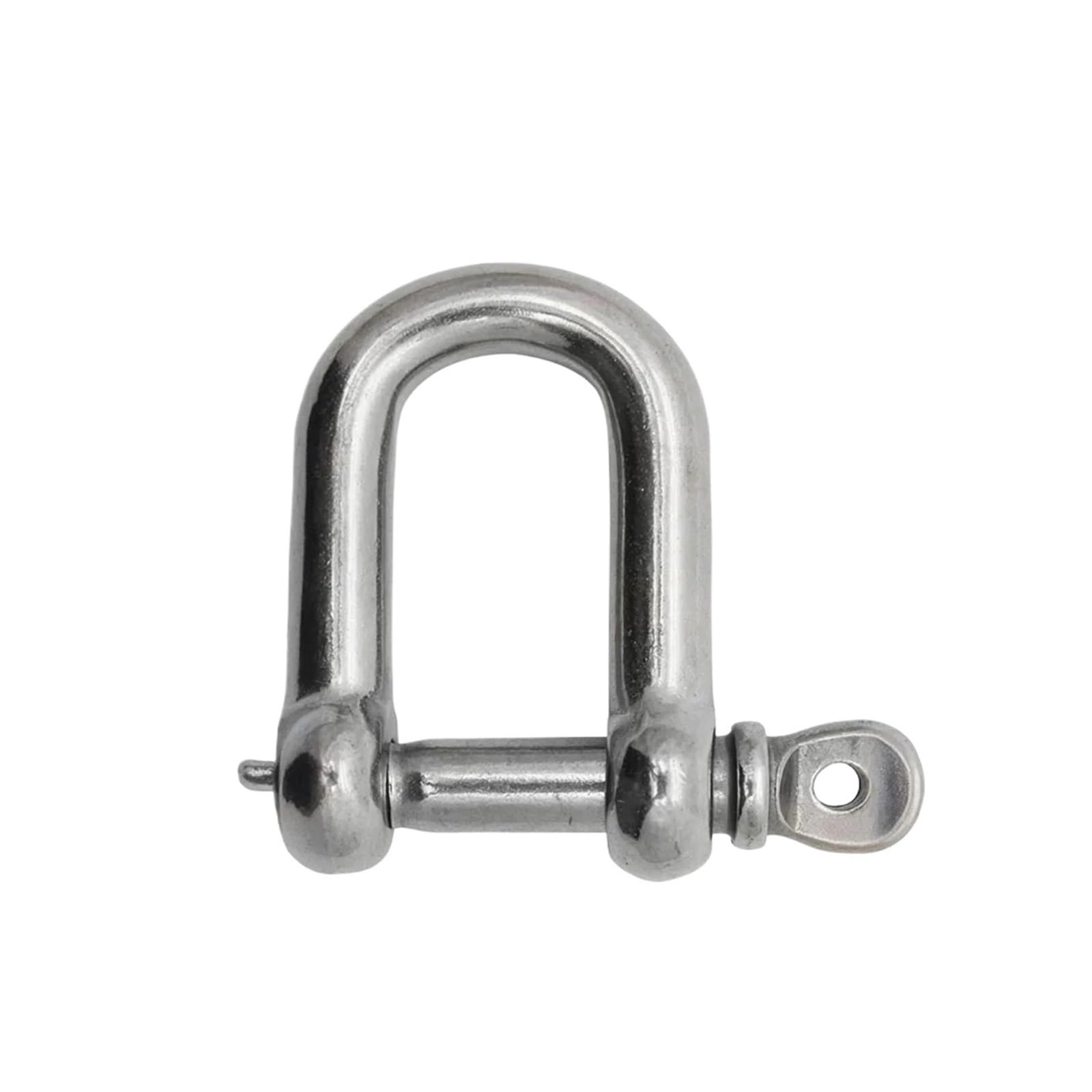 Generisch 1/2 Stück Edelstahl-Karabiner Mit Schäkelhaken