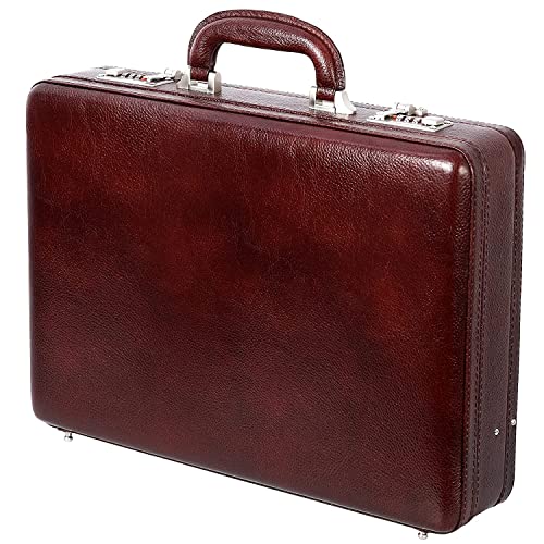 Da leather villa All Round Expandable Leather briefcase for men office 17 Inch (BROWN NDM) (B08R95S7DV) Amazon Price History, Amazon Price Tracker