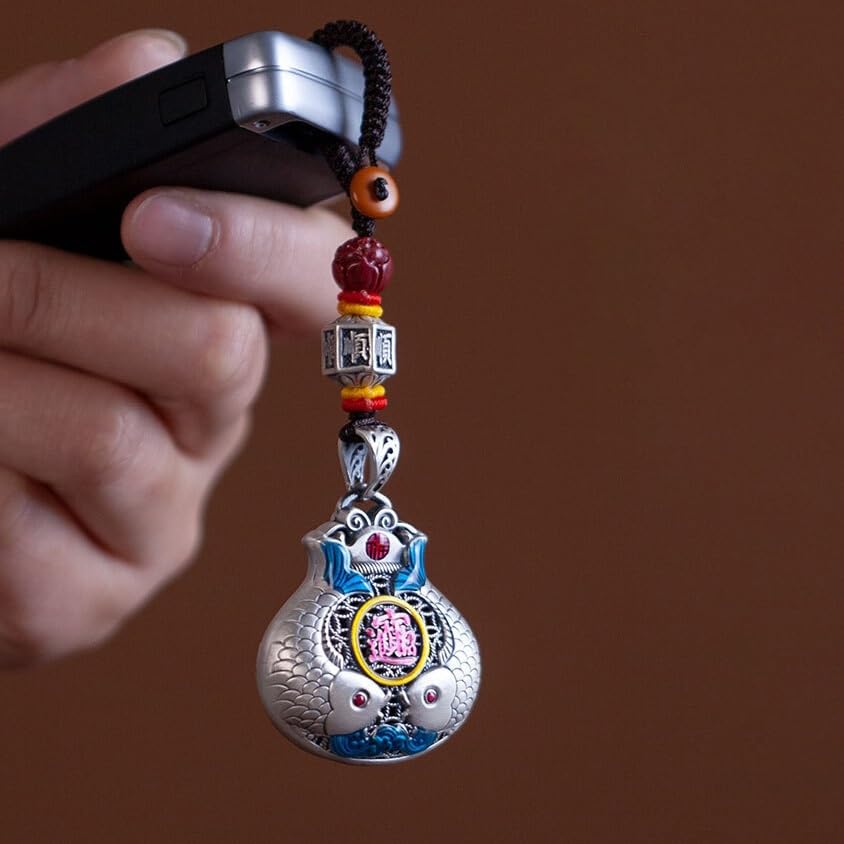 Llavero de Coche LLavero de plata Piscis for coche, colgante Simple for hombres y mujeres, llavero joyería, cuerda, regalo, mochila, adornos colgantes