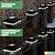 GreenLighting 12 Pack Gala Solar LED Post Lights Post Cap Slim Light for 4x4 Nominal Wood Posts and 4 x 4 PVC or Vinyl Posts (Black)