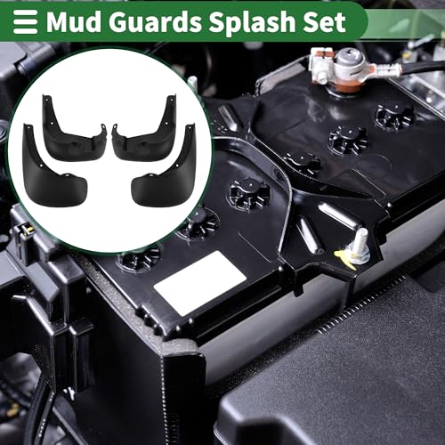 Image of Motoforti Mud Flaps Splash Guards Mud Guards for Hyundai SANTAFE 2006-2012 W /Mount Accessories