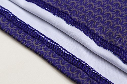 Camiseta feminina Red Plume de compressão esportiva Tech Cool P logotipo masculino manga curta, Roxa