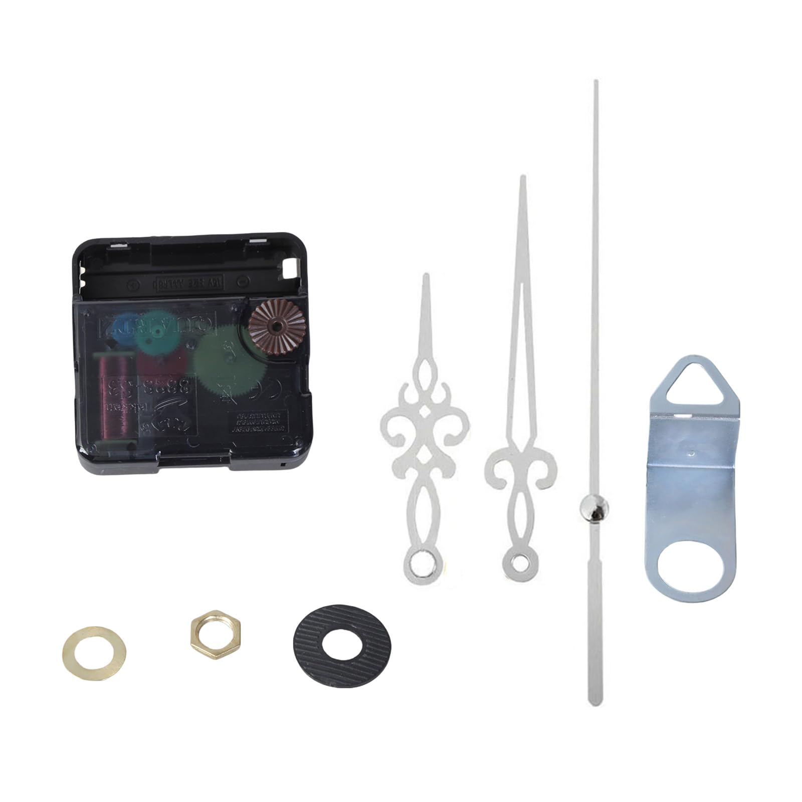 Jazuaiao Quiet Quartzs Clock Movement Kits with Antique Arrowed Hands for Wall Clocks Accurate Timekeeping Replacement Accessories
