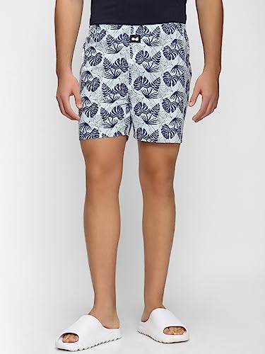 Image of Bewakoof Men's Camouflage 100% Cotton Boxers- Regular Fit