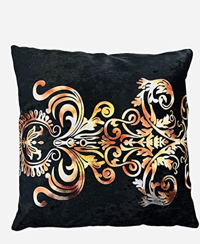 Bavary 2er Set Luxus Kissenbezüge Sofakissen Kopfkissen mit Reisverschluss Medusa Stil Bavary 2er Set Luxus Kissenbezüge Sofakissen Kopfkissen mit Reisverschluss Medusa Stil