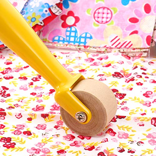 quilting seam roller sewing seam wallpaper roller with easy to grip handle for quilting sewing print ink wallpaper home decoration1