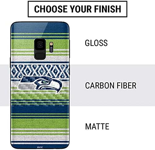 Skinit Decal Phone Skin Compatible with Galaxy S9 - Officially Licensed NFL Seattle Seahawks Trailblazer Design