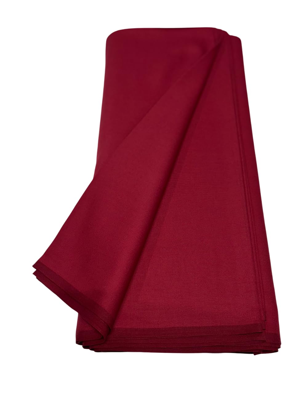 BKRKJ for Women & Men Merino Wool Spun Fabric for Stitching Woollen Suits Salwars Shirts Kurta Pyjama Pathani Suits Blouse Scarf Patiyala Chudidar,Maroon 115 (2 Meter)