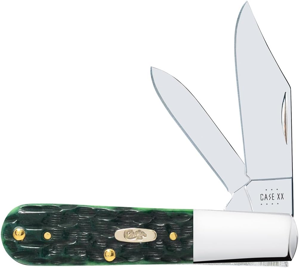 Case XX WR POCKET KNIFE, BARLOW KENTUCKY BLUEGRASS BONE, 3 3/8 INCHES CLOSED, ITEM #39858