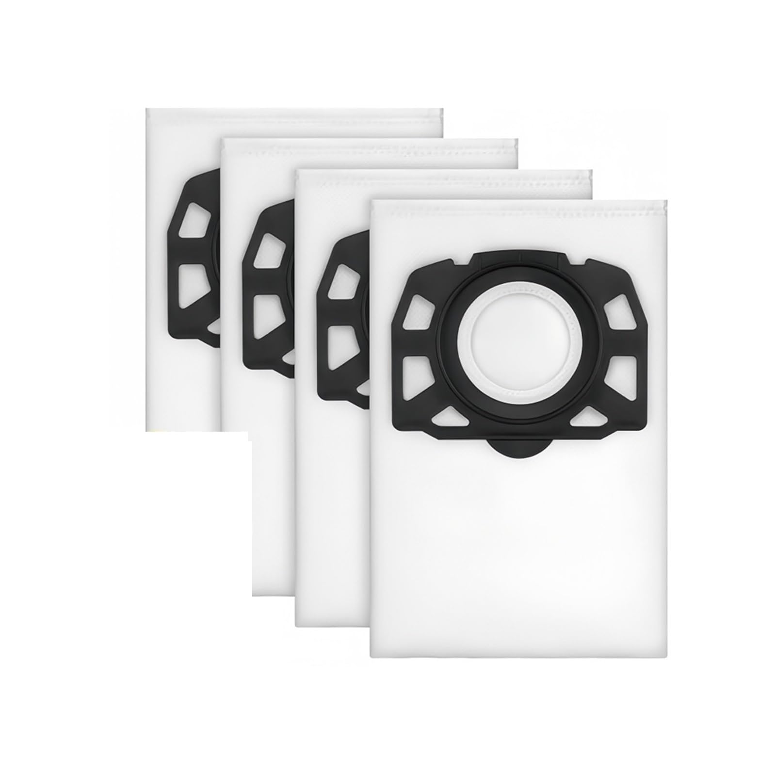 HIZON Vacuum Cleaner Bags Accessories, Compatible For Karcher，WD2 Plus WD3 KWD1 KWD2 KWD3 MV3 WD3.200 to WD3.800 M SE4001 SE4002