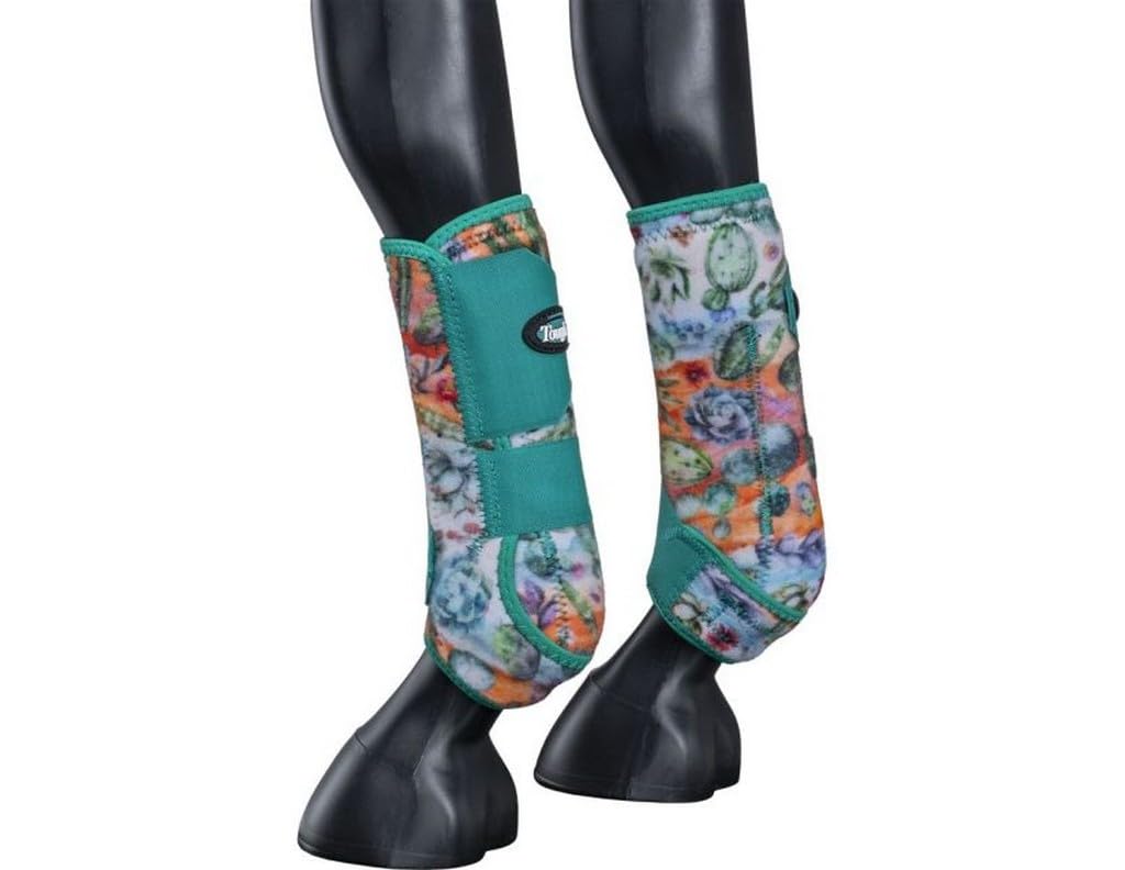 Tough 1 Cactus Print Sport Boots Front M