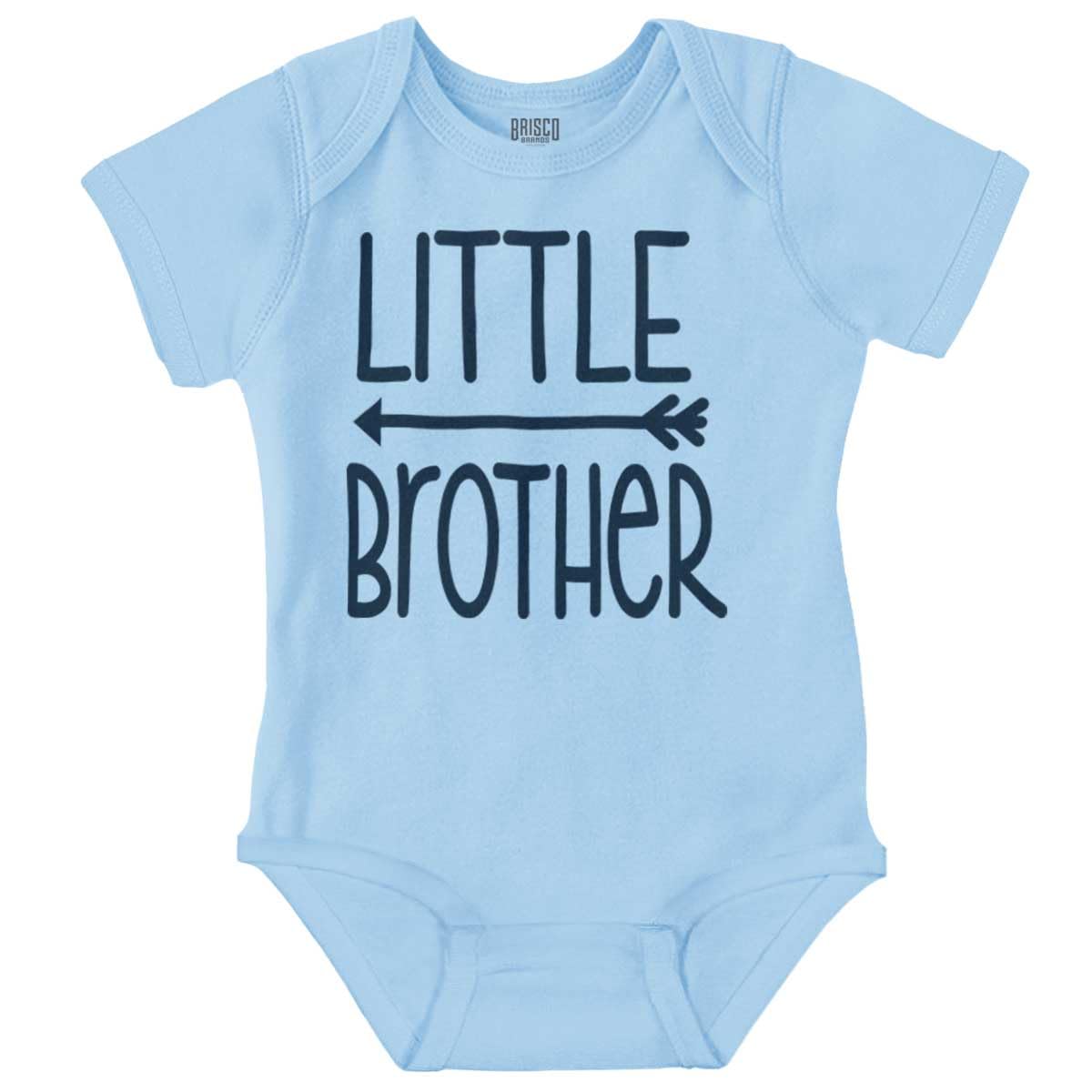 Little Brother Big Bro Siblings Cute Baby Bodysuit Jumper Boys