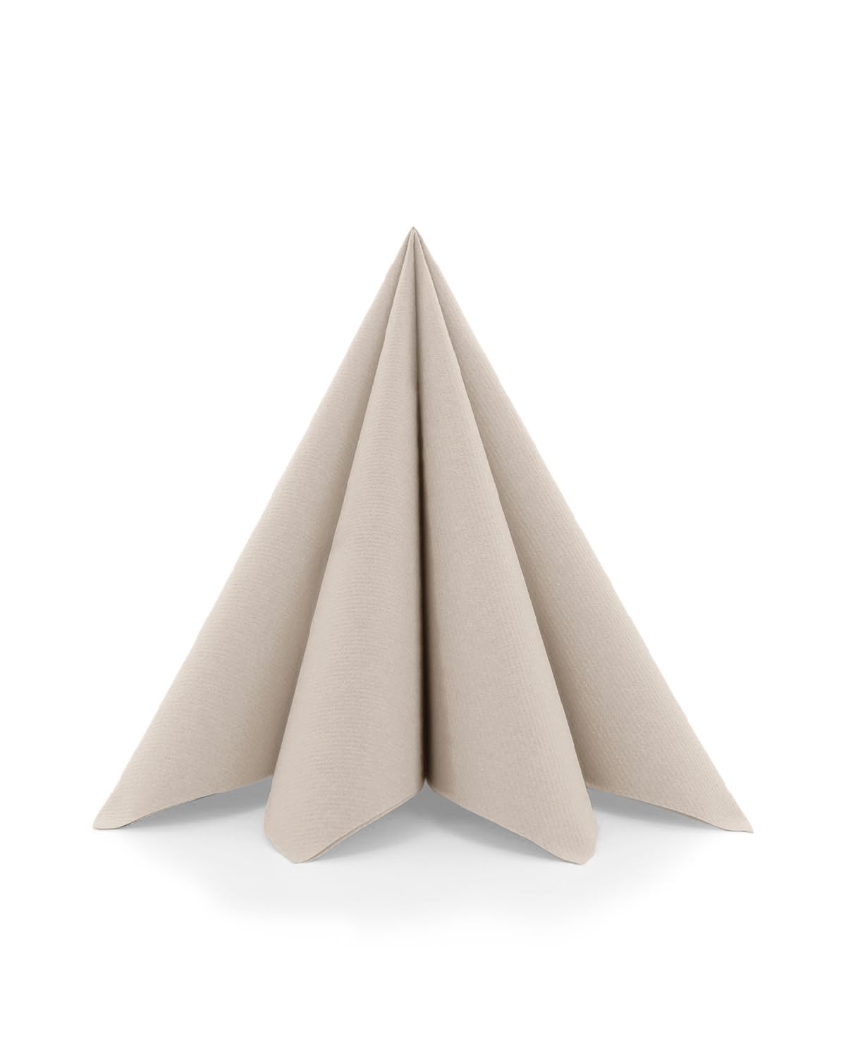 Sovie HORECA Airlaid Serviette PEBBLE STONE 40 x 40cm, 1/4 Falz, 50 Stück, hochwertige Einwegservietten in Stoffoptik für Gastronomie Hotel Catering und elegante Tischdekoration