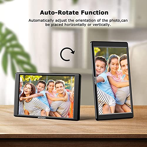 Mydash - 10.1 Inch Digital Picture Frame - Smart Photo Frame With Built-In 32Gb Large Memory, Ips Screen, Auto Rotate, Usb Flash Drive. #TOP3