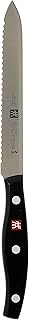 ZWILLING Coltello Universale, Lunghezza lama: 13 cm, Lama Seghettata, Acciaio Inox /Impugnatura in Plastica, Twin Pollux