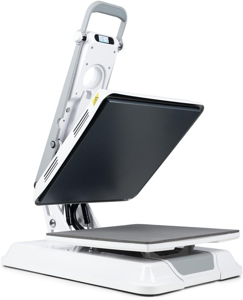 Stahls MerchMaker Heat Press 15” x 15” – Compact Heat Press Machine with LCD Display, Adjustable Temperature, Pressure & Time, Portable T-Shirt Press for DIY, Crafting & Small Business