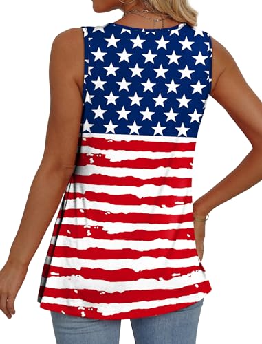 Image of OFEEFAN Womens Tank Tops 2025 Flowy Peplum Tops for Women Dressy Sleeveless V Neck Babydoll Tank Tops