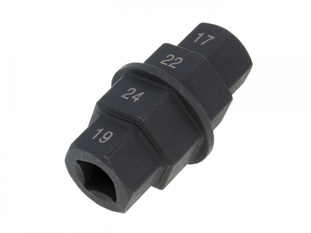 Assale anteriore bussola esagonale mehrstufig Buzzetti 17, 19, 22, 24 mm