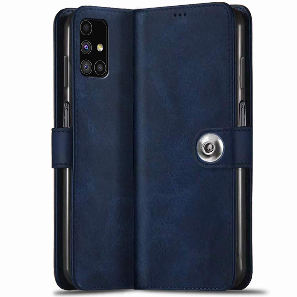 Samsung Galaxy M51 Flip Cover - Faux Leather -11