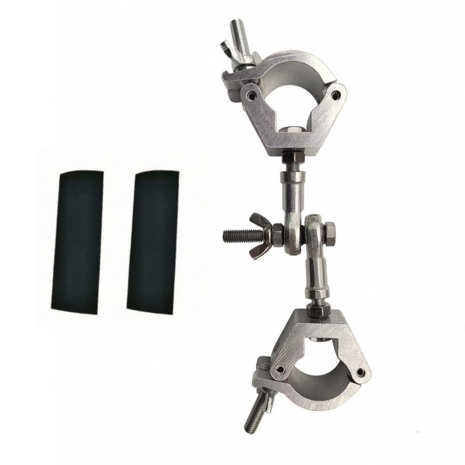 Enganche Remolque | Metálico, Conector Remolque con Abrazaras, Universal, Acoplamiento, para Motocicleta, Tipo C