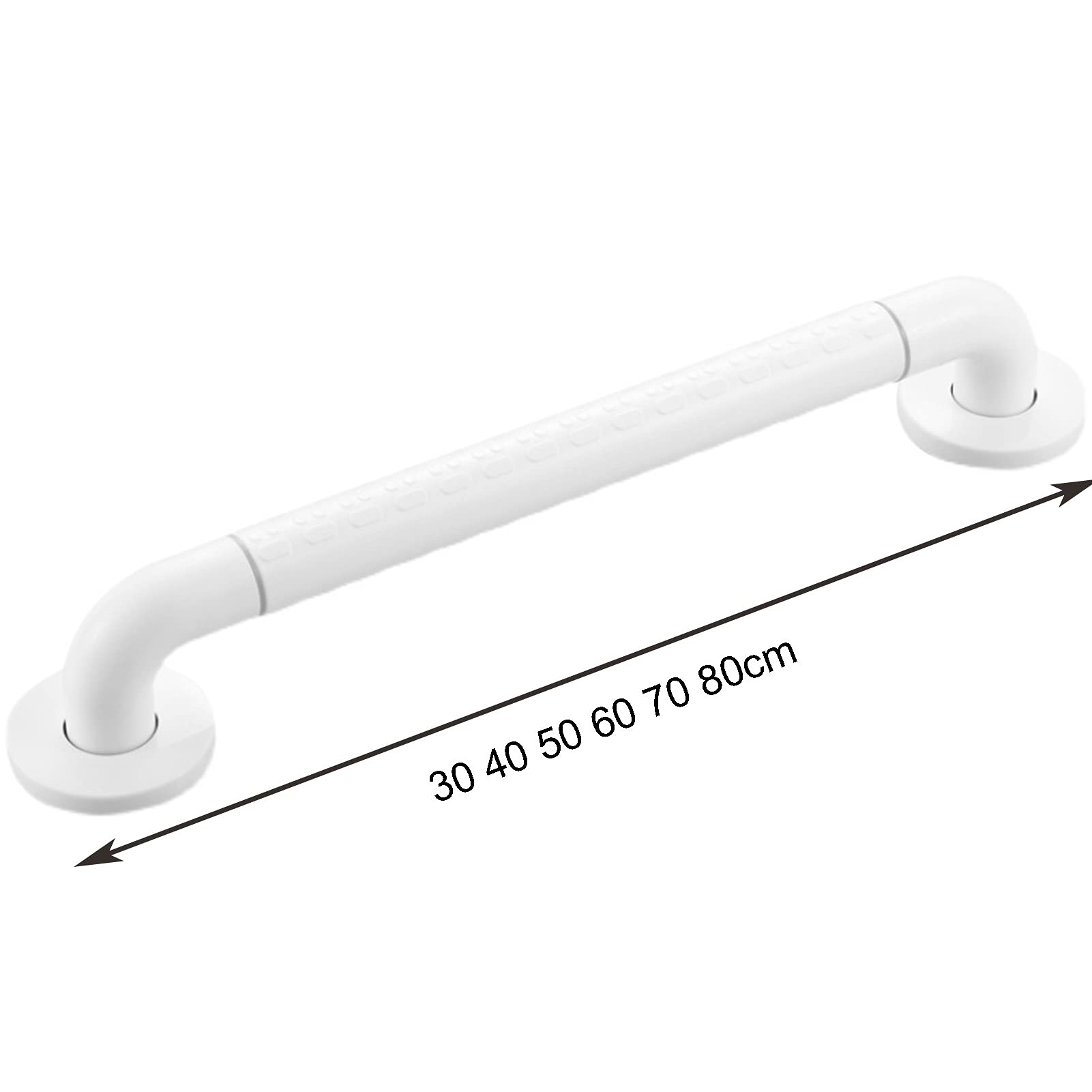 Barras de Seguridad para baño, inodoros sin barreras, asideros para inodoros para discapacitados, barandillas Antideslizantes de Acero Inoxidable para Personas Mayores (Color: negr