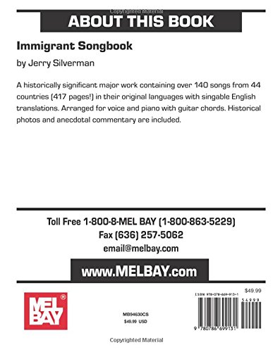 Immigrant Songbook      Paperback – April 20, 2017