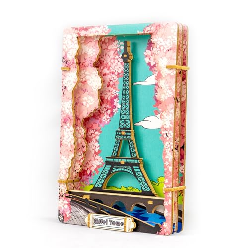 Puzzle 3D - Reproduction de la Tour Eiffel à Assembler - Modèle précis et détaillé avec pièces ajustées - Kit de modélisation créatif pour Enfants à...