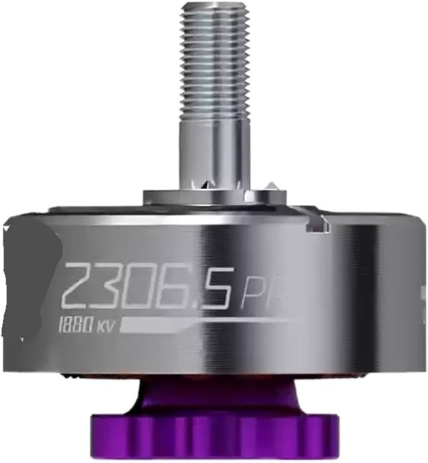 Compatible con SpeedyBee, 4 motores BeeStorm 2306.5 PRO 1880KV de 5 pulgadas FPV | motor BeeStorm 2306.5 PRO 1880KV, pieza de repuesto para dron de carreras FPV Mario 5 de 5 pulgadas, duradero, fácil de instalar