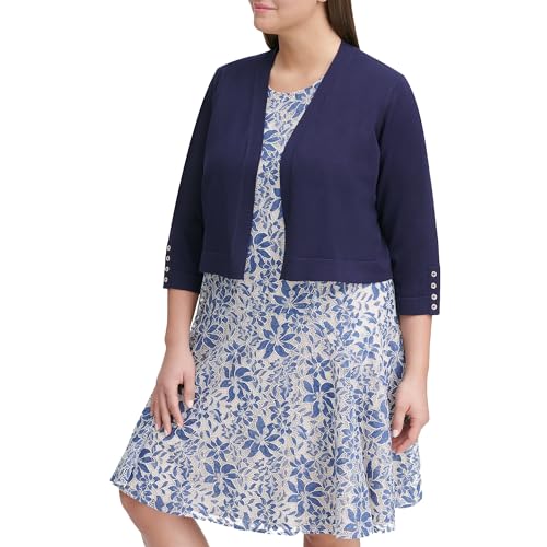 Image of Tommy Hilfiger Womens Button Sleeve Shrug