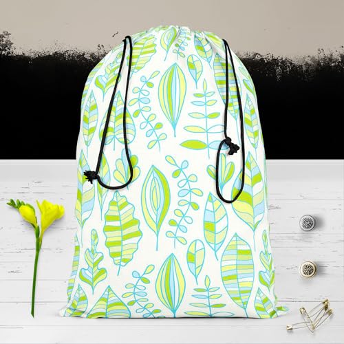 Image of ArtzFolio Autumn Leaf D4 | Reusable Sack Bag | Bag for Gym, Storage, Vegetable & Travel