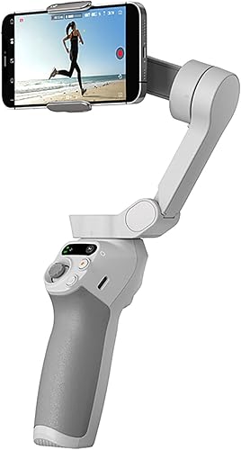 Osmo Mobile SE - Estabilización de 3 ejes, diseño magnético portátil y plegable, estabilizador de rollo rápido ActiveTrack 5.0