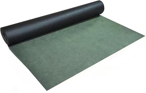 Rutexc 防草シート 除草シート 草よけシート 雑草防止シート グリーン・黒 両面使い 厚手不織布 高密度 PP 製 ポリプロピレン 高耐久 高透水性 紫外線劣化防止 農園・畑・果樹園・菜園・庭・通路・人工芝下・砂利下設置 農業・園芸マルチ用