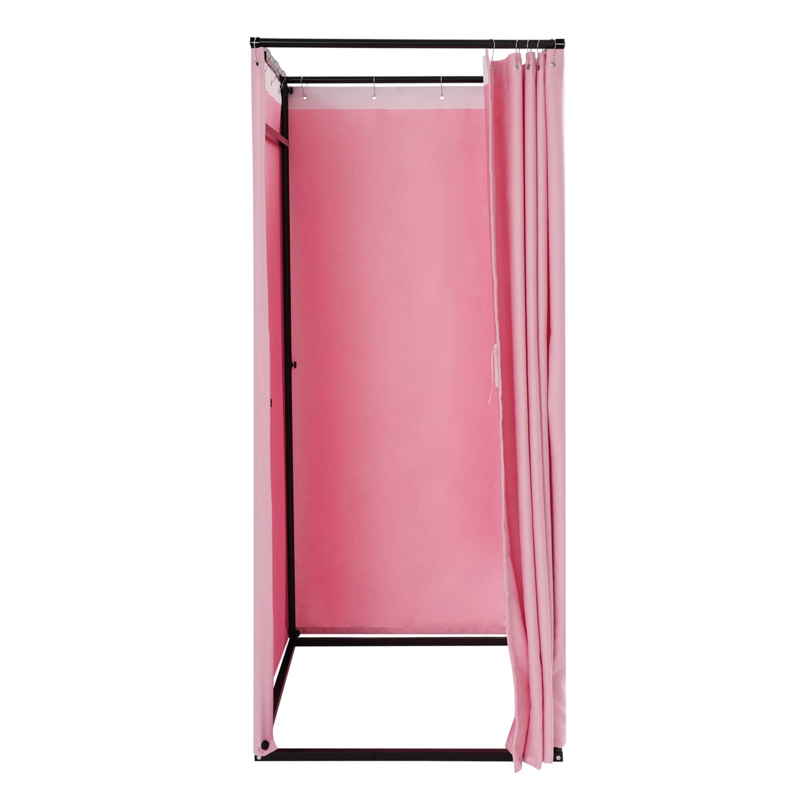 Freistehend & schnell aufgebaut Stoffschrank Offene Oberseite Kleiderschrank Stoff Stoffkleiderschrank Faltbarer Praktischer Haken – für Taschen, Kleidung & Accessoires 85×85×200 cm