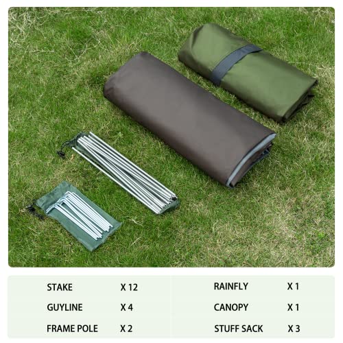 Carpa de camping Besport para 1 persona impermeable miniatura 5