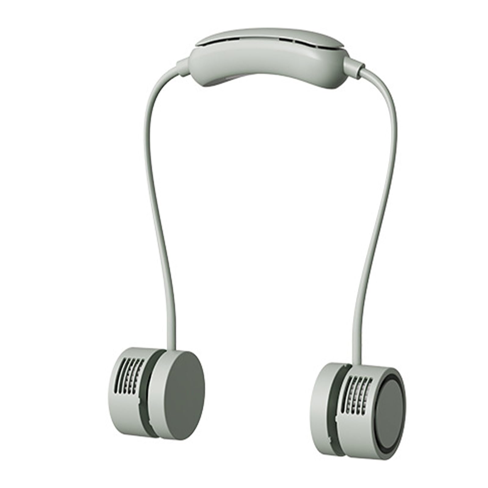 Elnwnnkc Ergonomic Hanging Neck Temperature Manager with Quick Cooling Function Lightweight Comfortable for Commuting and Tasks Usb Neck Fan
