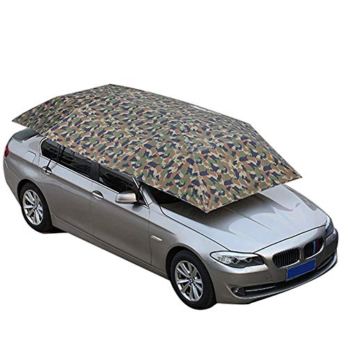 Ombrellone da giardino, parasole Copertura per tenda per auto completamente automatica per quattro stagioni Posto auto coperto Pieghevole, portatile mobile per posto auto Ombrellone per auto Tenda Pa