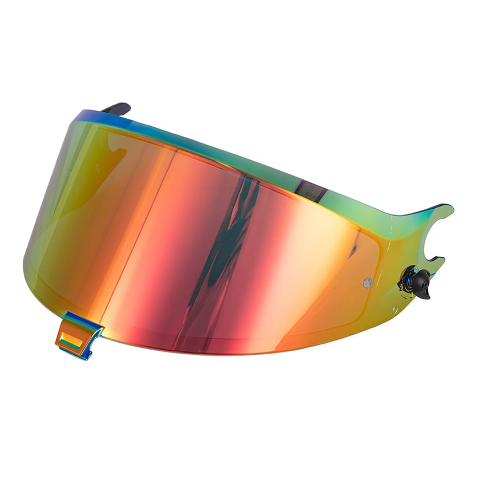 QQLADY Z Visiera for Casco Spartan GT GT-PRO/Spartan-Rs, Lente di Ricambio for Casco Integrale, Accessori for Visiera, Parabrezza Capacete X(Red)
