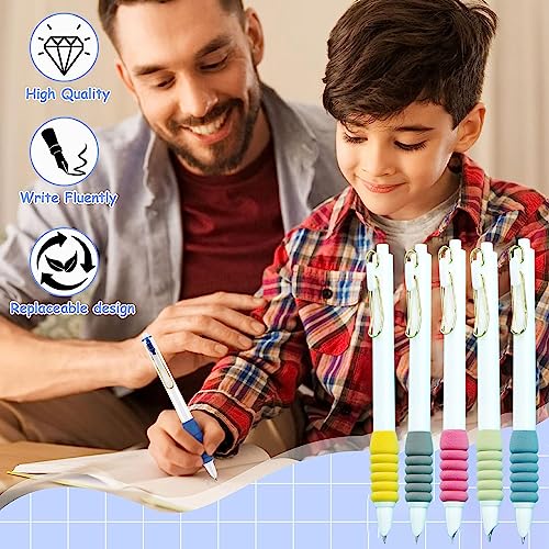 DONGZQAN Penna stilografica retrattile con 10